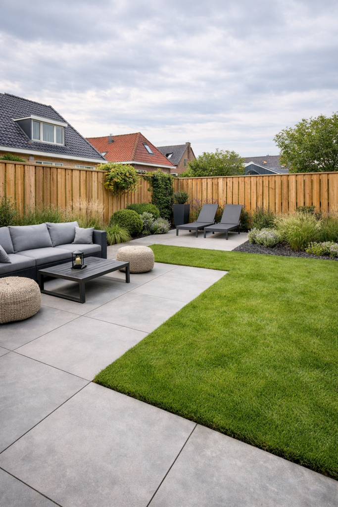 tuin laten renoveren eind resultaat