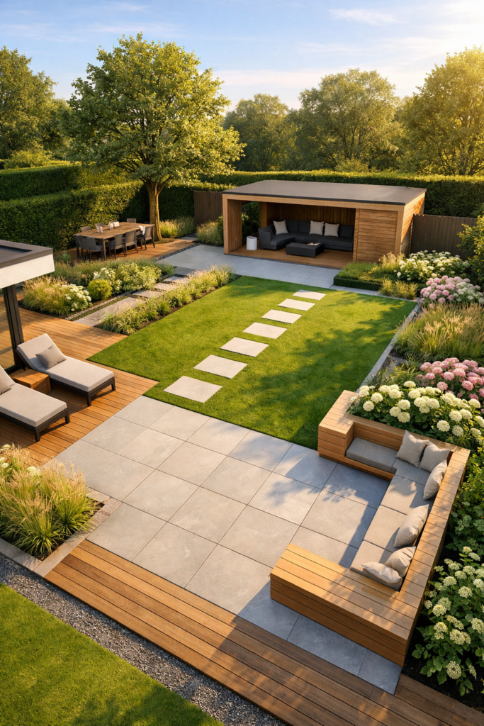 moderne tuinaanleg Laren door tuinaanleg concurrent